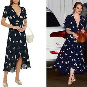 Reformation Bonnie dress in Opaline